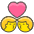Kiss Man Man Emoji from Kawaii Emoji Set