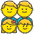 Family Man Man Girl Boy Emoji from Kawaii Emoji Set