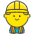 Man Construction Worker Emoji from Kawaii Emoji Set