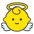 Baby Angel Emoji from Kawaii Emoji Set