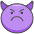 Angry Face With Horns Emoji from Kawaii Emoji Set