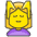 Woman Getting Massage Emoji from Kawaii Emoji Set