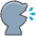 Speaking Head Emoji from Kawaii Emoji Set