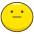 Neutral Face Emoji from Kawaii Emoji Set