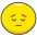 Pensive Face Emoji from Kawaii Emoji Set