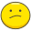 Confused Face Emoji from Kawaii Emoji Set
