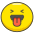 Squinting Face With Tongue Emoji from Kawaii Emoji Set