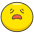 Weary Face Emoji from Kawaii Emoji Set