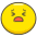 Tired Face Emoji from Kawaii Emoji Set