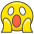 Face Screaming In Fear Emoji from Kawaii Emoji Set