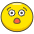 Astonished Face Emoji from Kawaii Emoji Set