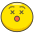 Dizzy Face Emoji from Kawaii Emoji Set