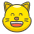 Grining Cat With Smiling Eyes Emoji from Kawaii Emoji Set