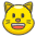 Grinning Cat Emoji from Kawaii Emoji Set