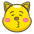 Kissing Cat Emoji from Kawaii Emoji Set