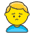 Man Frowning Emoji from Kawaii Emoji Set
