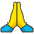 Folded Hands Emoji from Kawaii Emoji Set