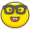 Nerd Face A Emoji from Kawaii Emoji Set