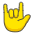 Love You Gesture Emoji from Kawaii Emoji Set