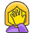 Woman Facepalming Emoji from Kawaii Emoji Set