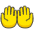 Palms Up Together Emoji from Kawaii Emoji Set