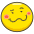 Woozy Face Emoji from Kawaii Emoji Set