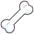 Bone Emoji from Kawaii Emoji Set