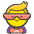Man Superhero Emoji from Kawaii Emoji Set