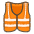 Safety Vest Emoji from Kawaii Emoji Set