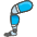 Mechanical Leg Emoji from Kawaii Emoji Set