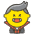 Man Vampire Emoji from Kawaii Emoji Set