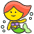 Mermaid Emoji from Kawaii Emoji Set