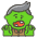 Man Zombie Emoji from Kawaii Emoji Set