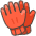 Gloves Emoji from Kawaii Emoji Set