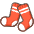Socks Emoji from Kawaii Emoji Set
