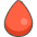Drop Of Blood Emoji from Kawaii Emoji Set