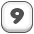 Keycap Digit Nine Emoji from Kawaii Emoji Set