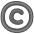 Copyright Emoji from Kawaii Emoji Set