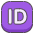 Id Button Emoji from Kawaii Emoji Set