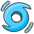 Cyclone Emoji from Kawaii Emoji Set