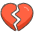 Broken Heart Emoji from Kawaii Emoji Set