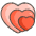Growing Heart Emoji from Kawaii Emoji Set