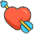 Heart With Arrow Emoji from Kawaii Emoji Set
