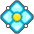Diamond With A Dot Emoji from Kawaii Emoji Set