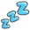 Zzz Emoji from Kawaii Emoji Set