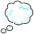 Thought Balloon Emoji from Kawaii Emoji Set