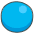 Blue Circle Emoji from Kawaii Emoji Set