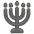 Menorah A Emoji from Kawaii Emoji Set
