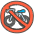 No Bicycles Emoji from Kawaii Emoji Set