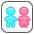 Restroom Emoji from Kawaii Emoji Set